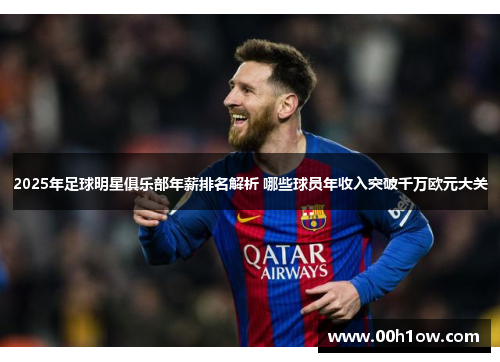 2025年足球明星俱乐部年薪排名解析 哪些球员年收入突破千万欧元大关